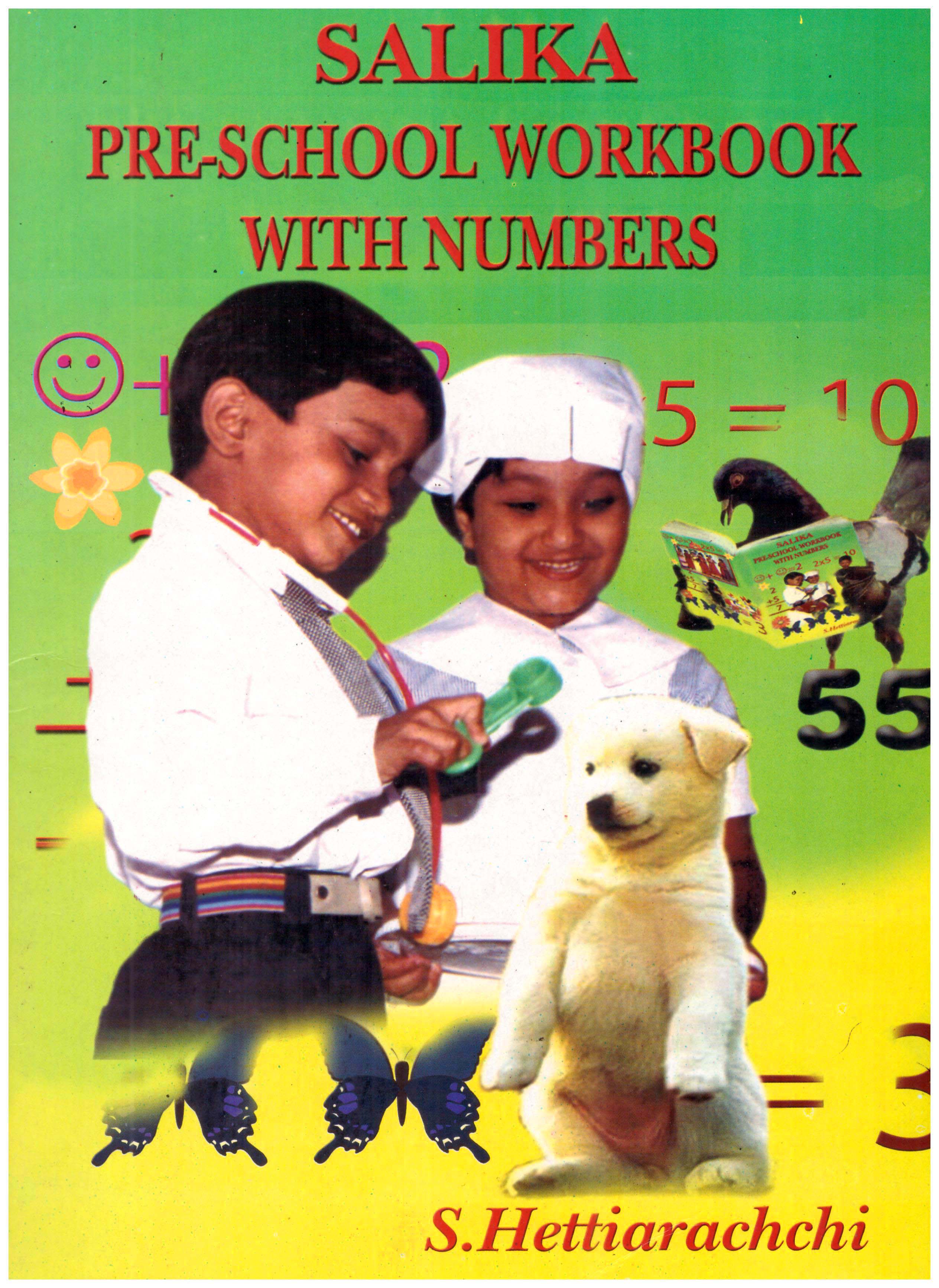 Salika Pre- School Work Book With Numbers 