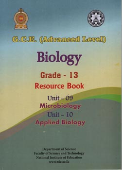 GCE A/L Biology Grade 13 Resource Book Unit 9,10