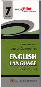New Syllabus Lesson Summaries : English Language Grade 07 (Short Notes)