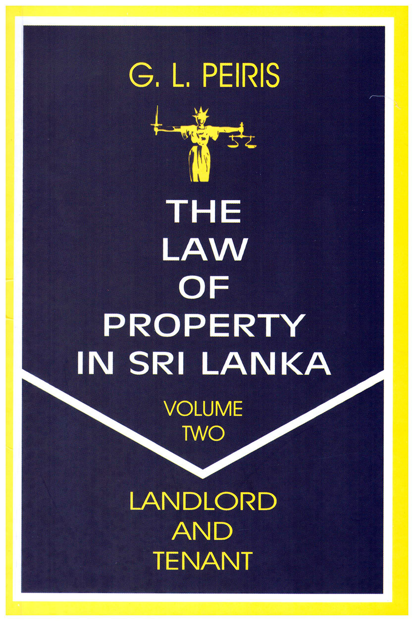 The Law of Property in Sri Lanka Volume 02