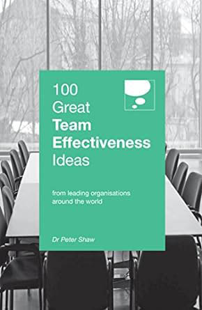 100 Great Team Effectiveness Idea