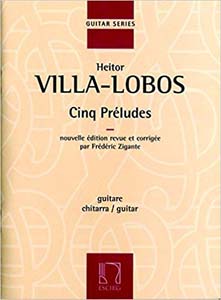 Heitor Villa Lobos Cinq Preludes