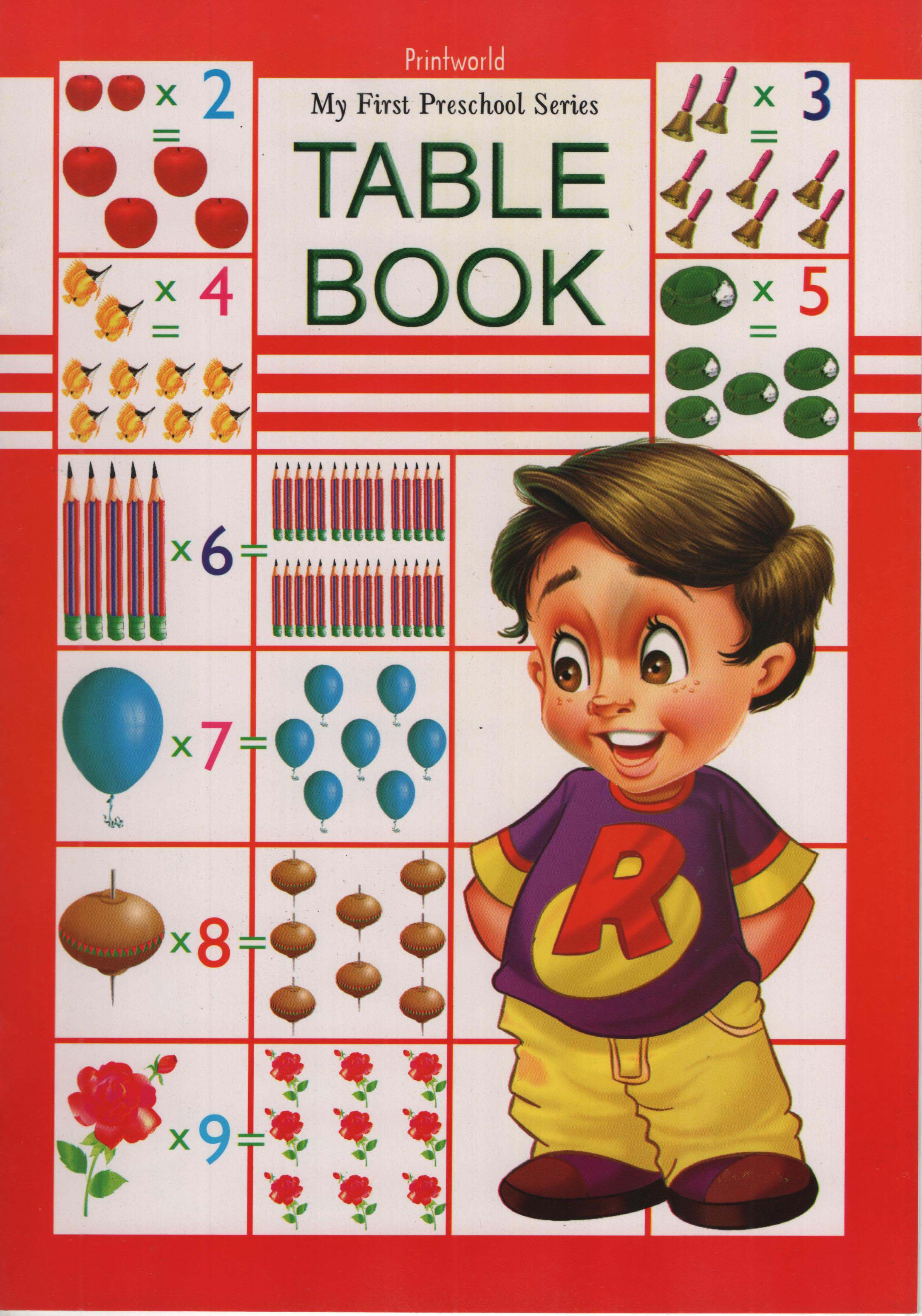 Printworld My First Preschool Series : Table Book