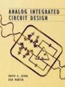 Analog Integrated Circuit Design