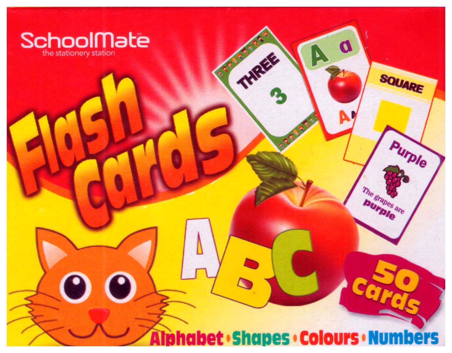 Flash Cards ABC (50 Cards)