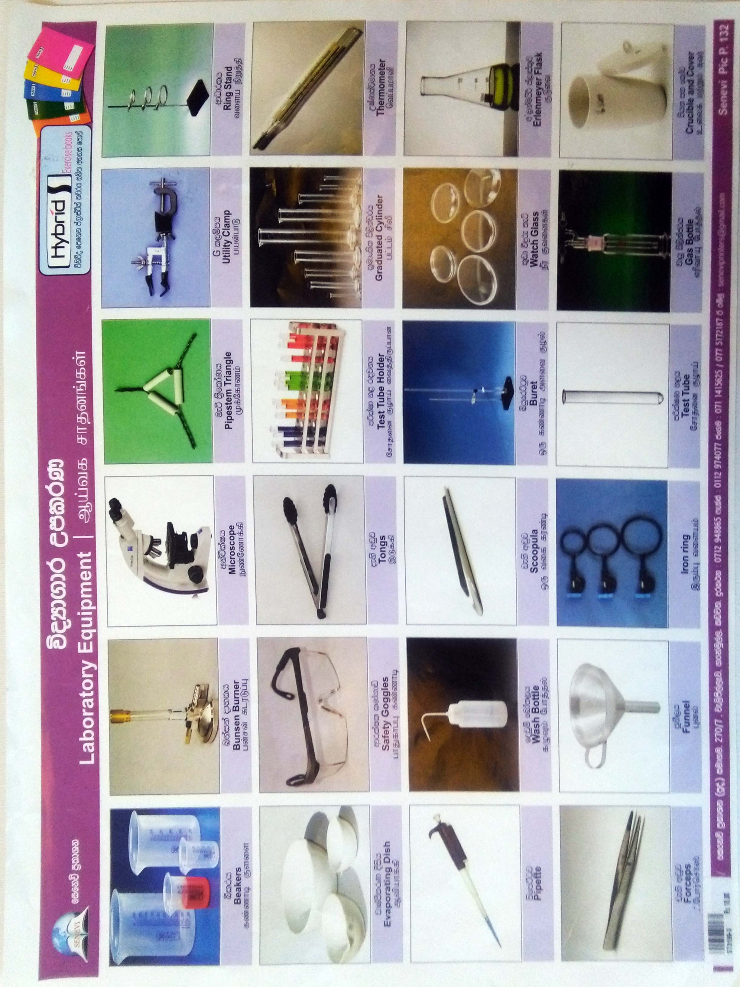 Vidyagara Upakarana Scrap Sheet 