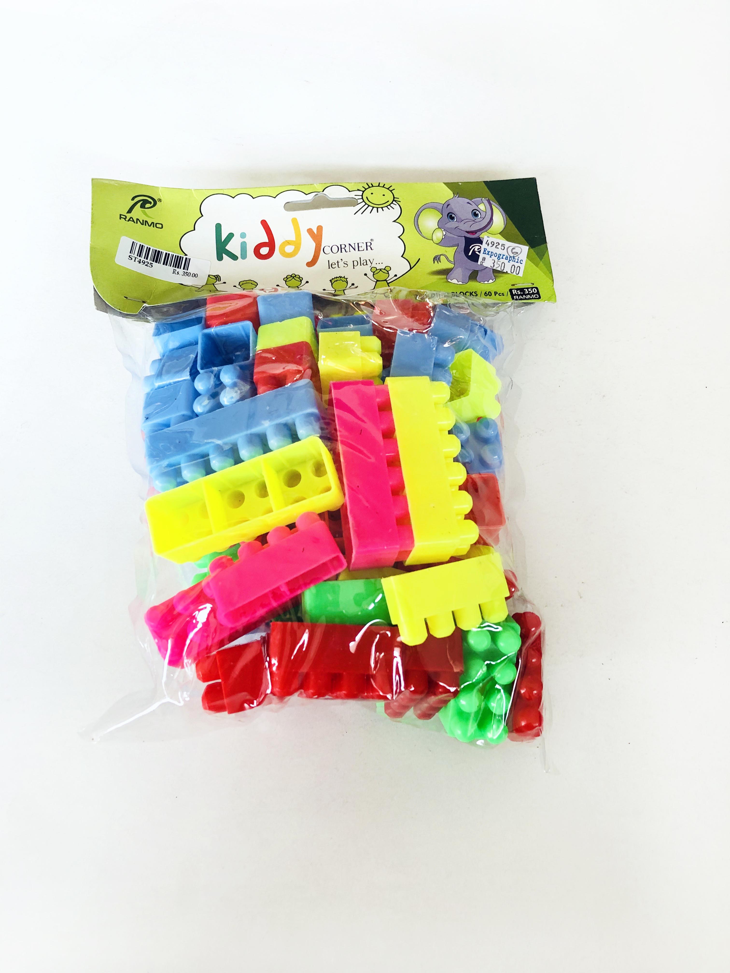 Ranmo Kiddy Corner Building Blocks ( 60 Pcs )