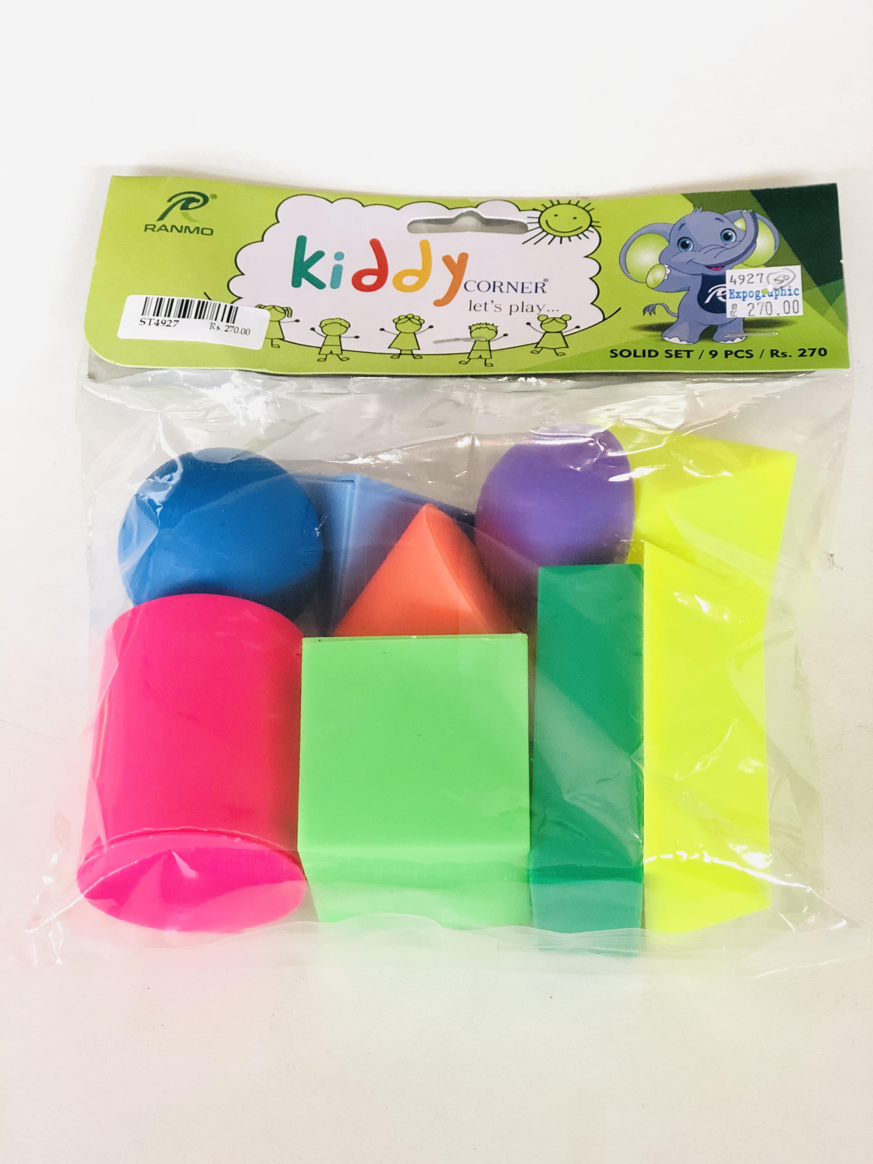 Ranmo Kiddy Corner Solid Set ( 9 Pcs )