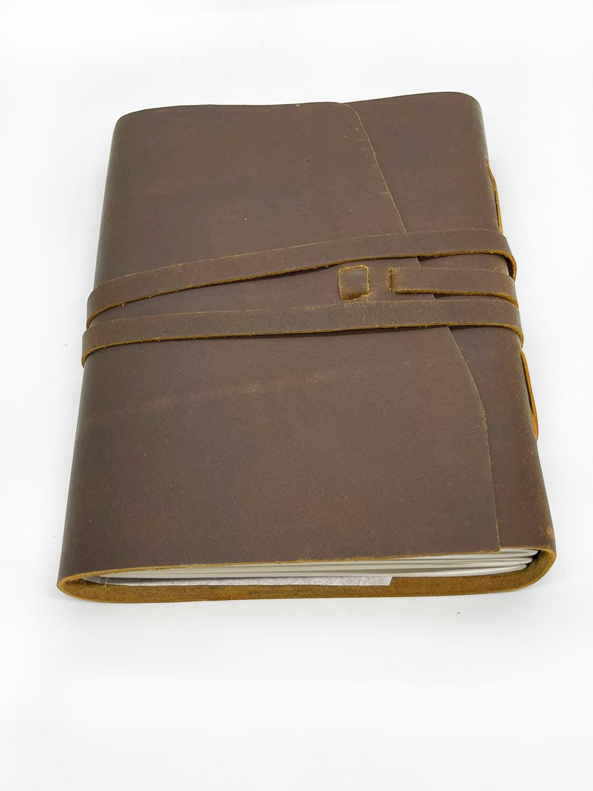 Leather journal 7*5' (MB4)