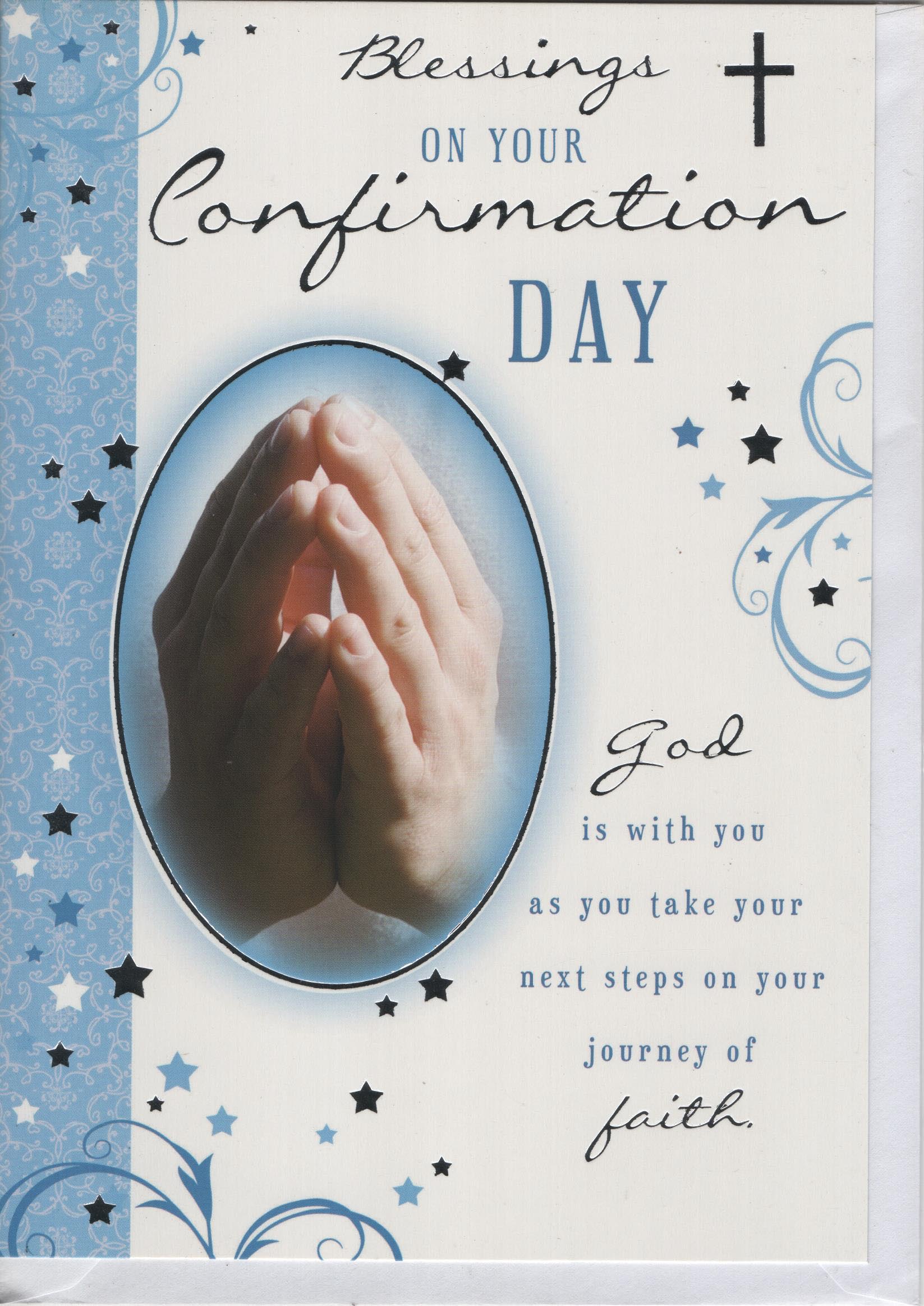 Blessings on Your Confirmation Day Greeting Card
