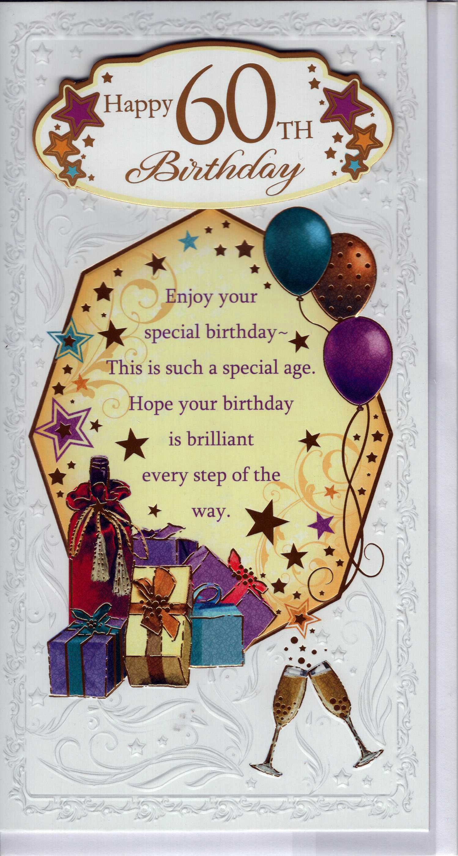 Happy Birthday 60 Today