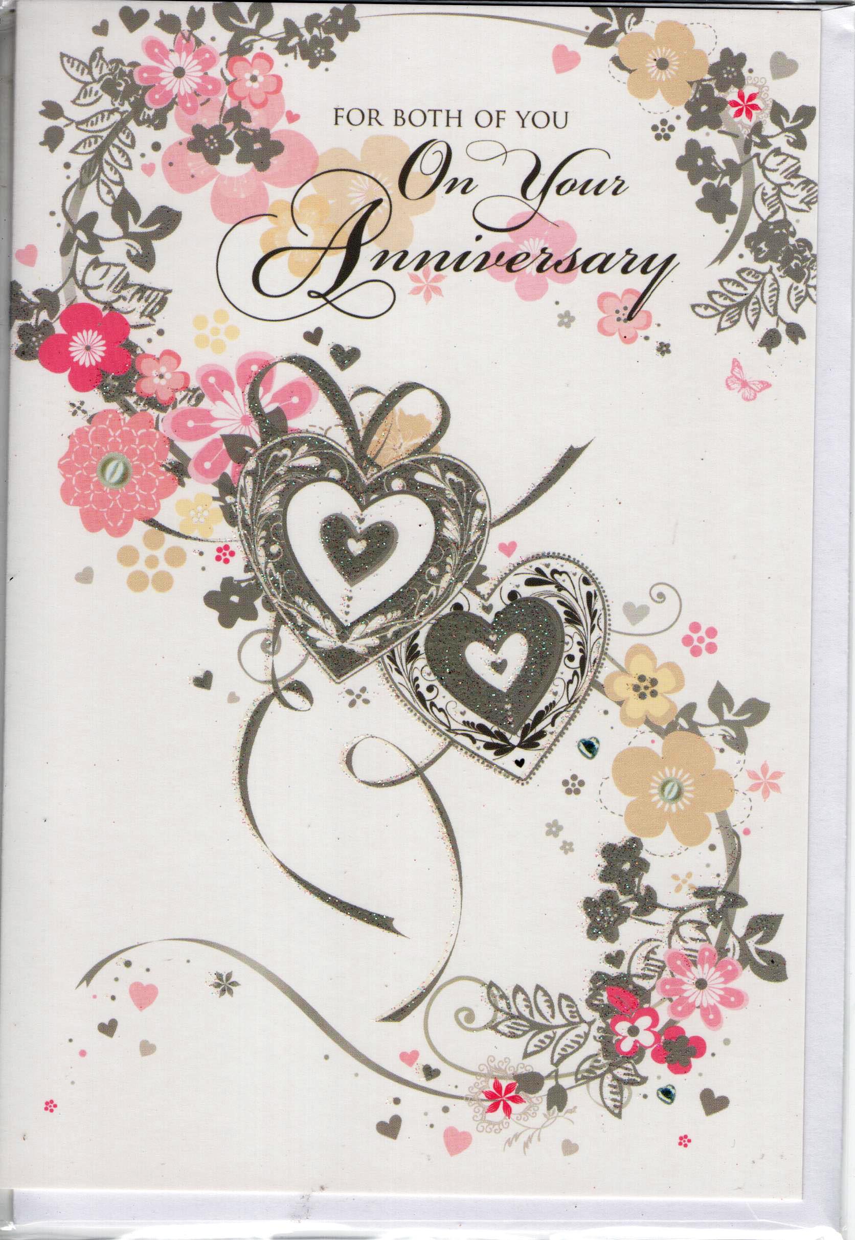 For Both of You on Your Anniversary - Greeting Card