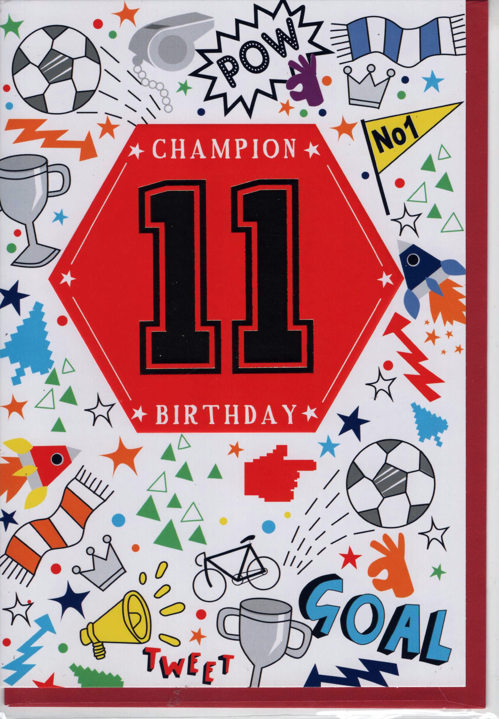 Champion 11 Birthday