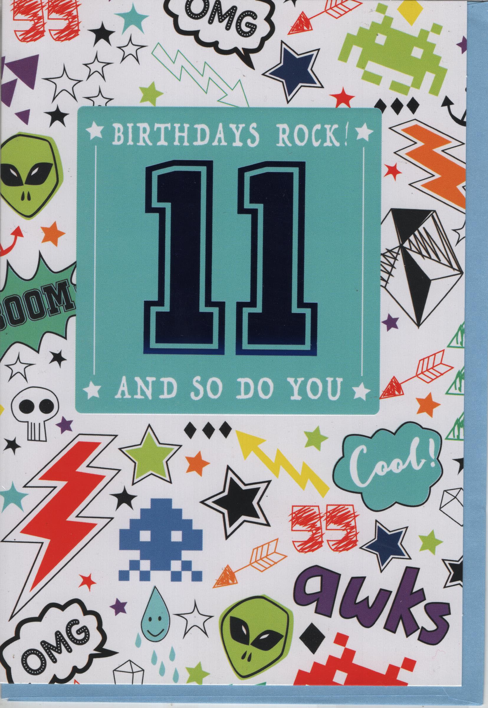 Birthdays Rock 11 and So Do You