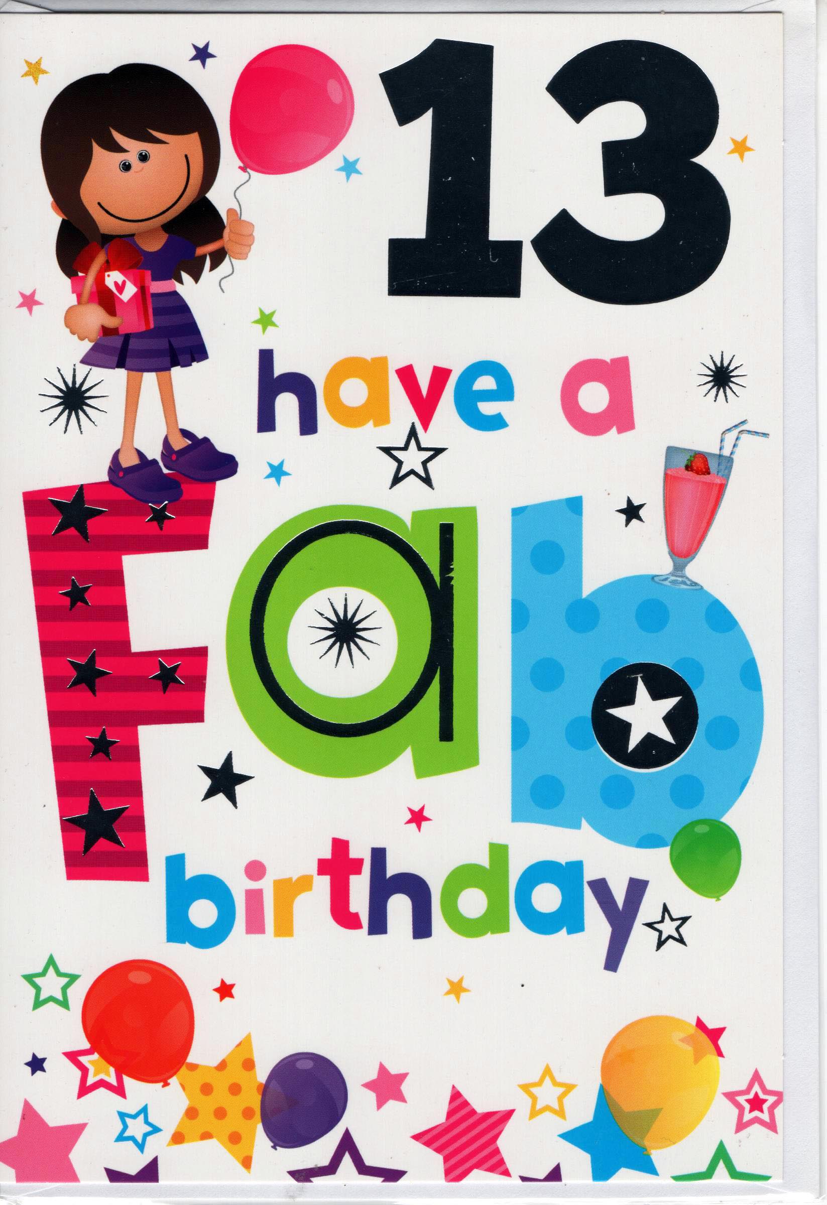 13 Have a Fab Birthday