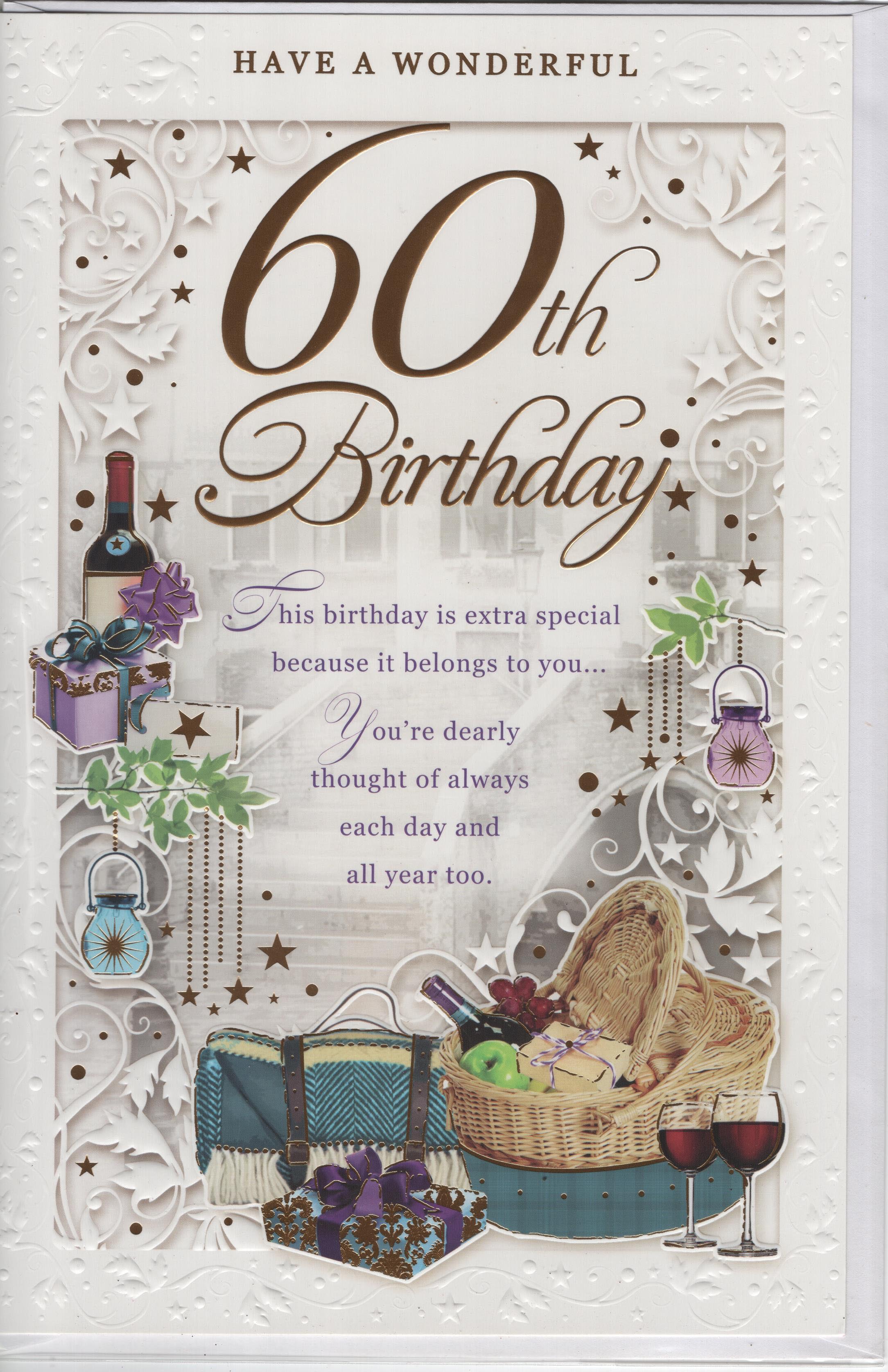 Have a Wonderful 60th Birthday