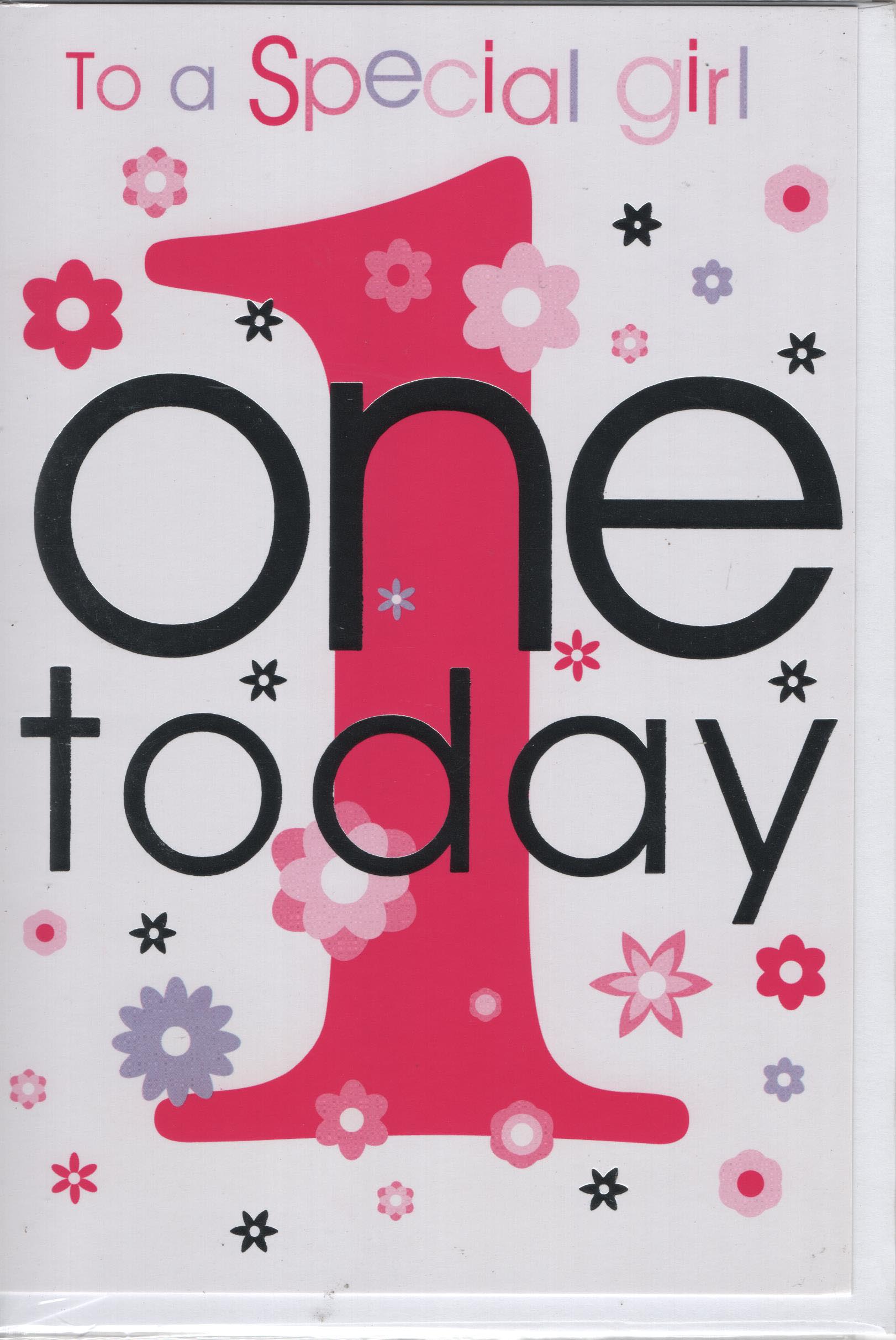 To a Special Girl One Today