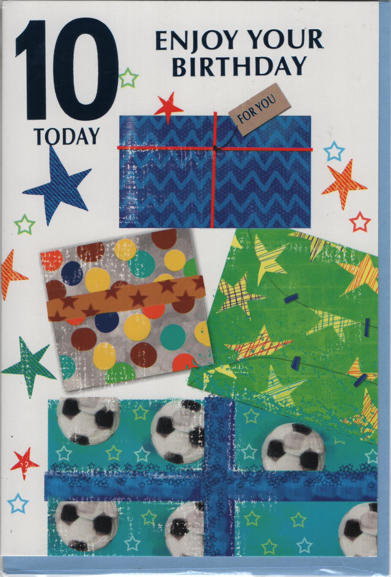 Enjoy Your Birthday 10 Today