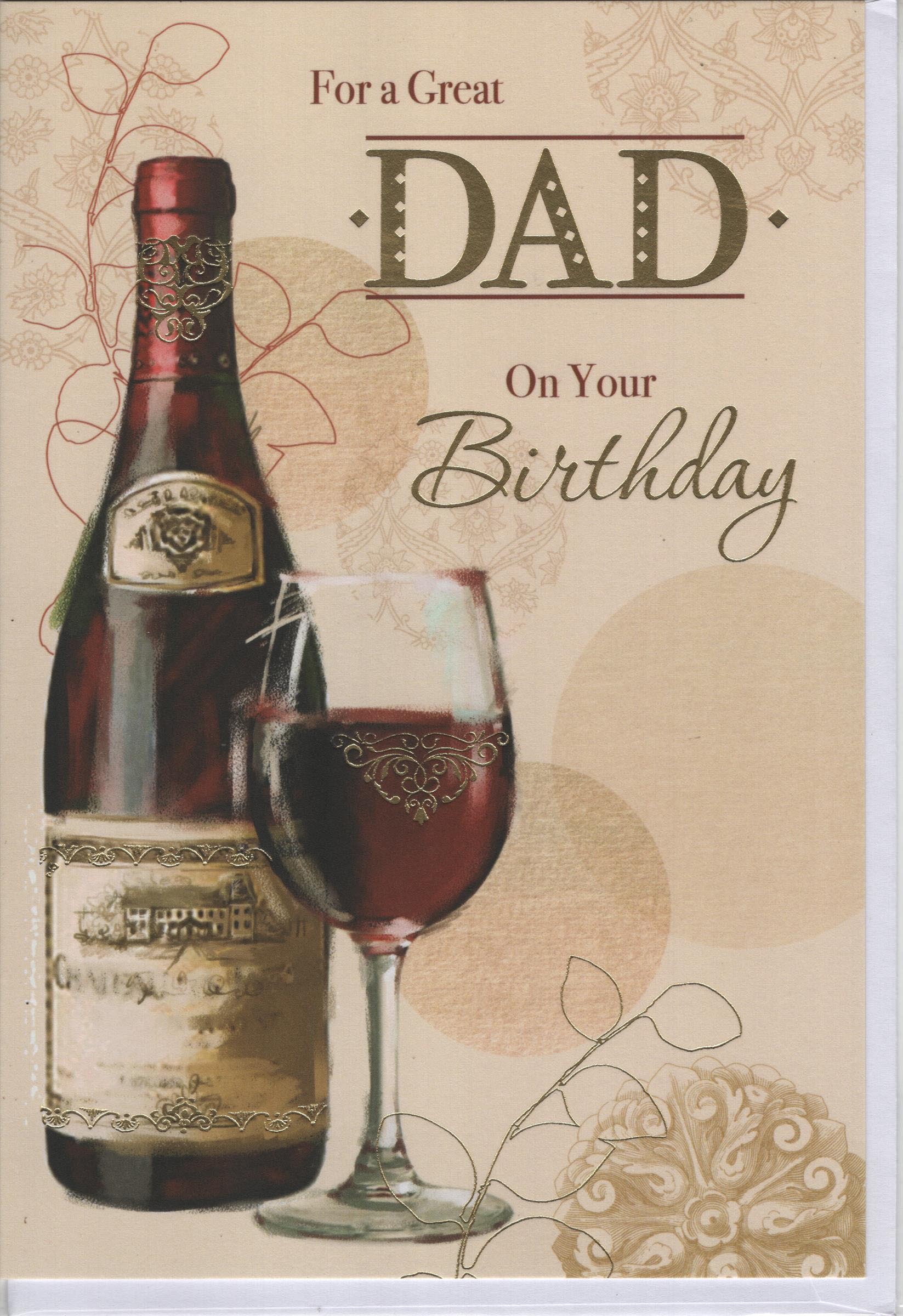 For a Great Dad Have a Happy Birthday