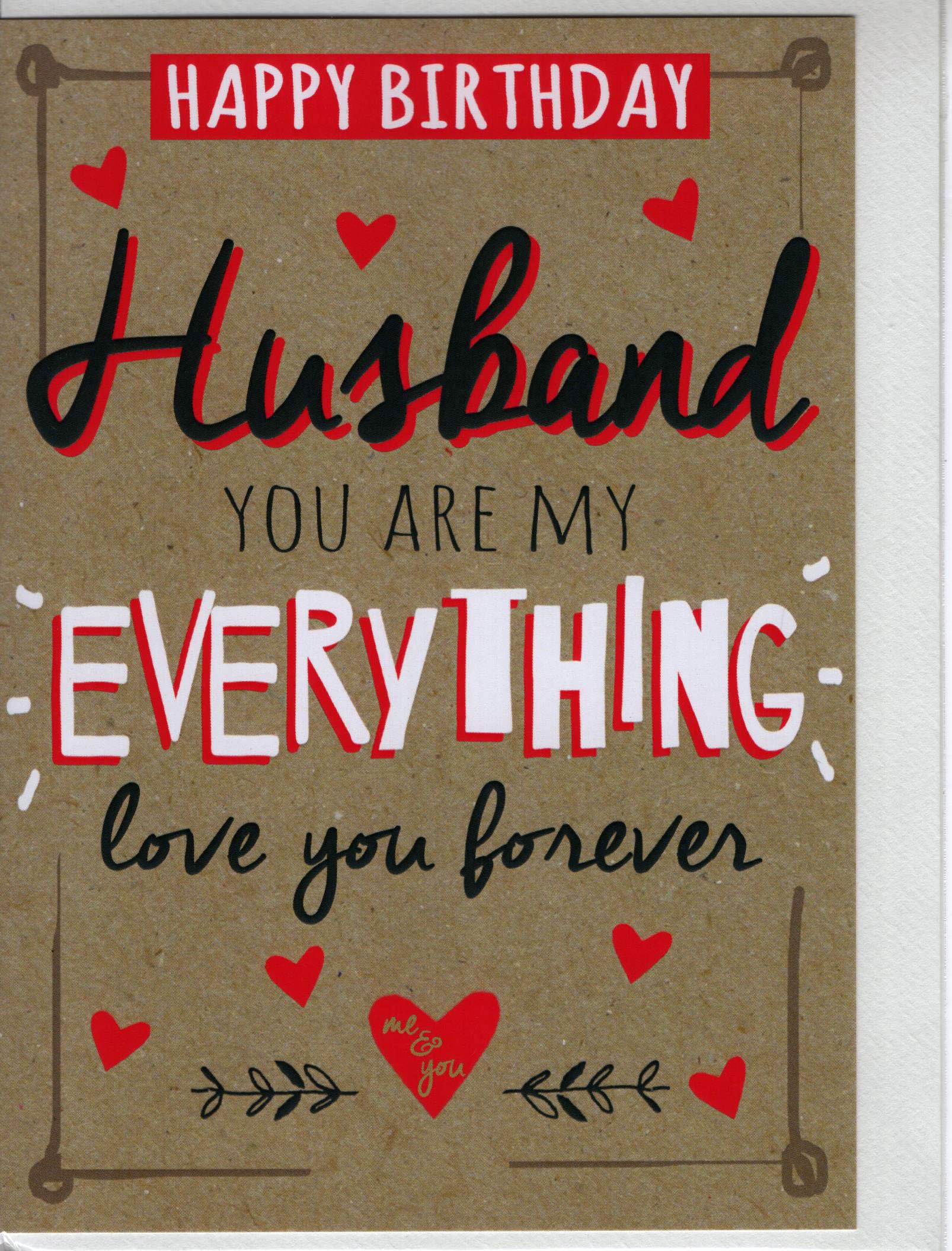 Happy Birthday To My Wonderful Husband