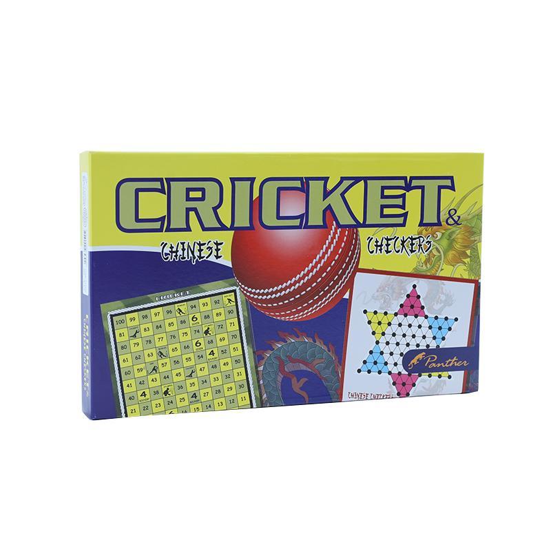 Panther Cricket And Chinese Checkers Set
