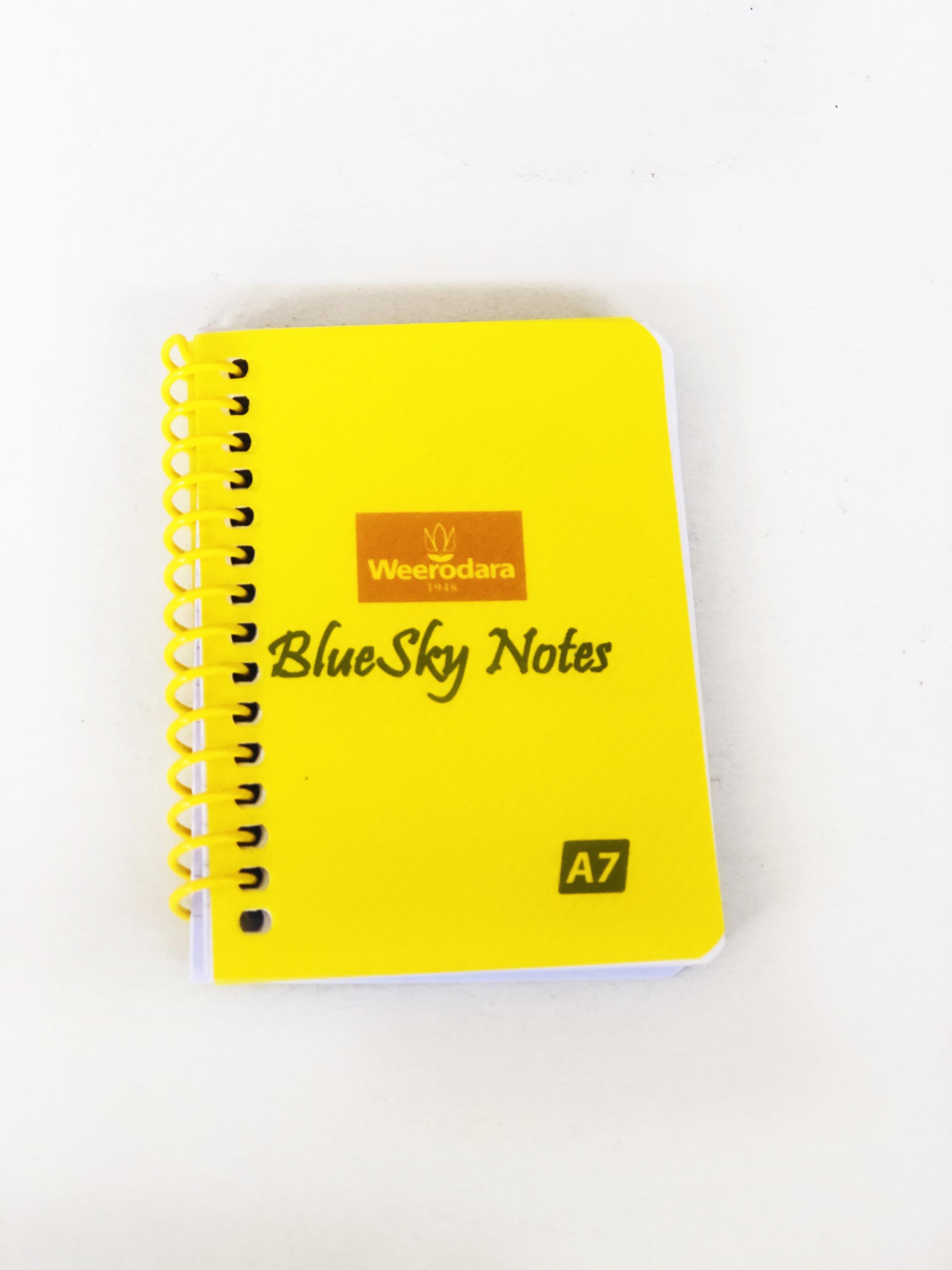 Weerodara Blue Sky Note Book A7