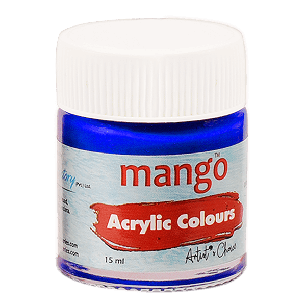 Mango Acrylic Colour Ultramarine Blue 