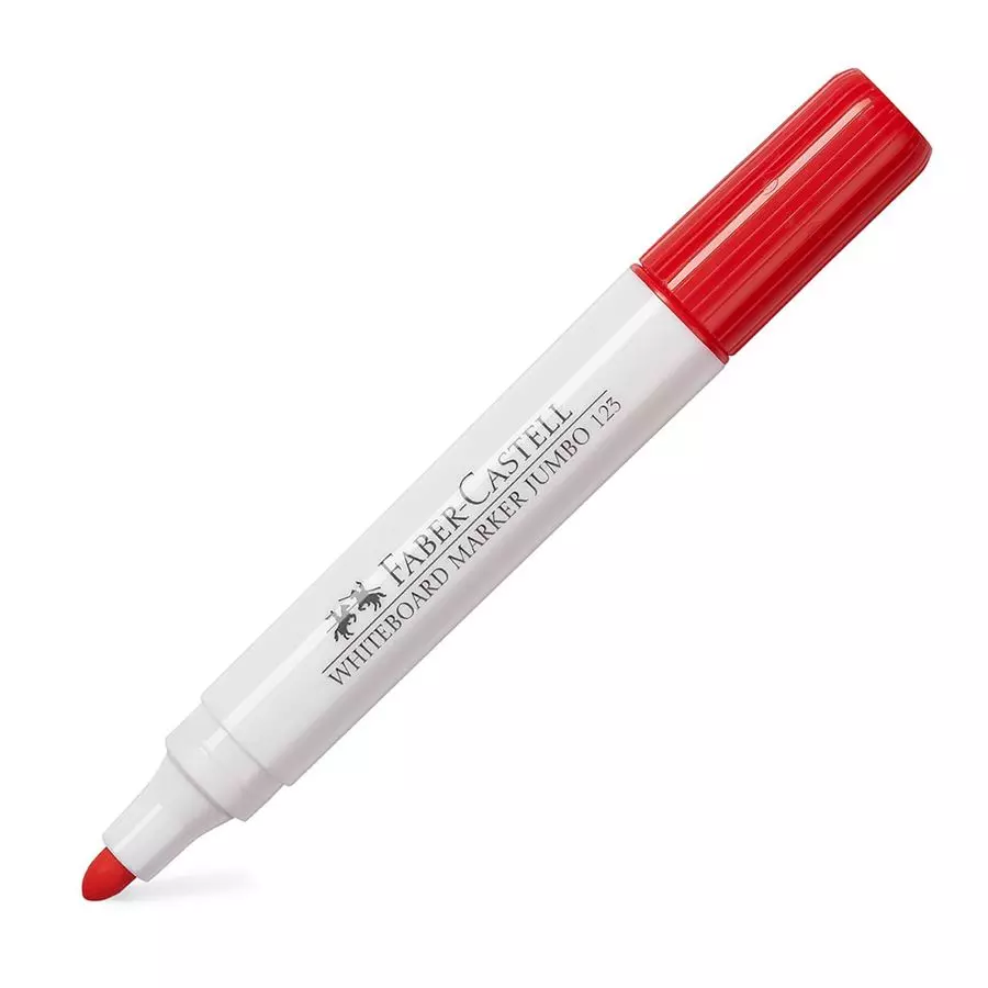 Faber Castell White Board Marker Pen Red (No.154421)