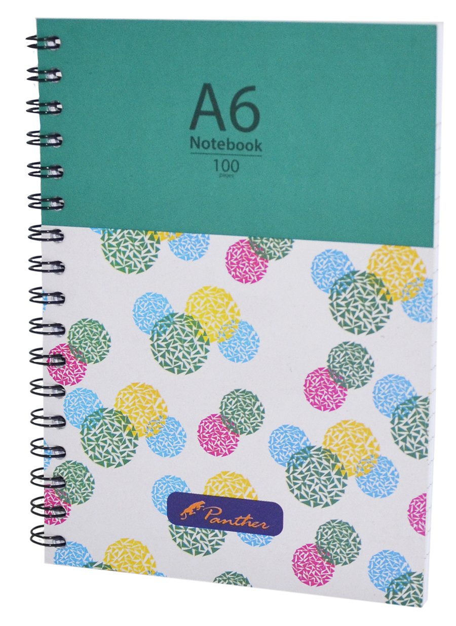 Panther A6 Note Book Spiral (Side) Blooms 