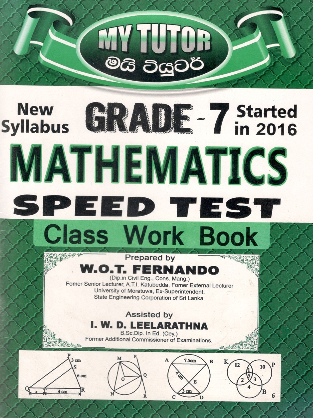 Mathematics Speed Test Class Work Book 2008 Revised New Syllabus Grade 7