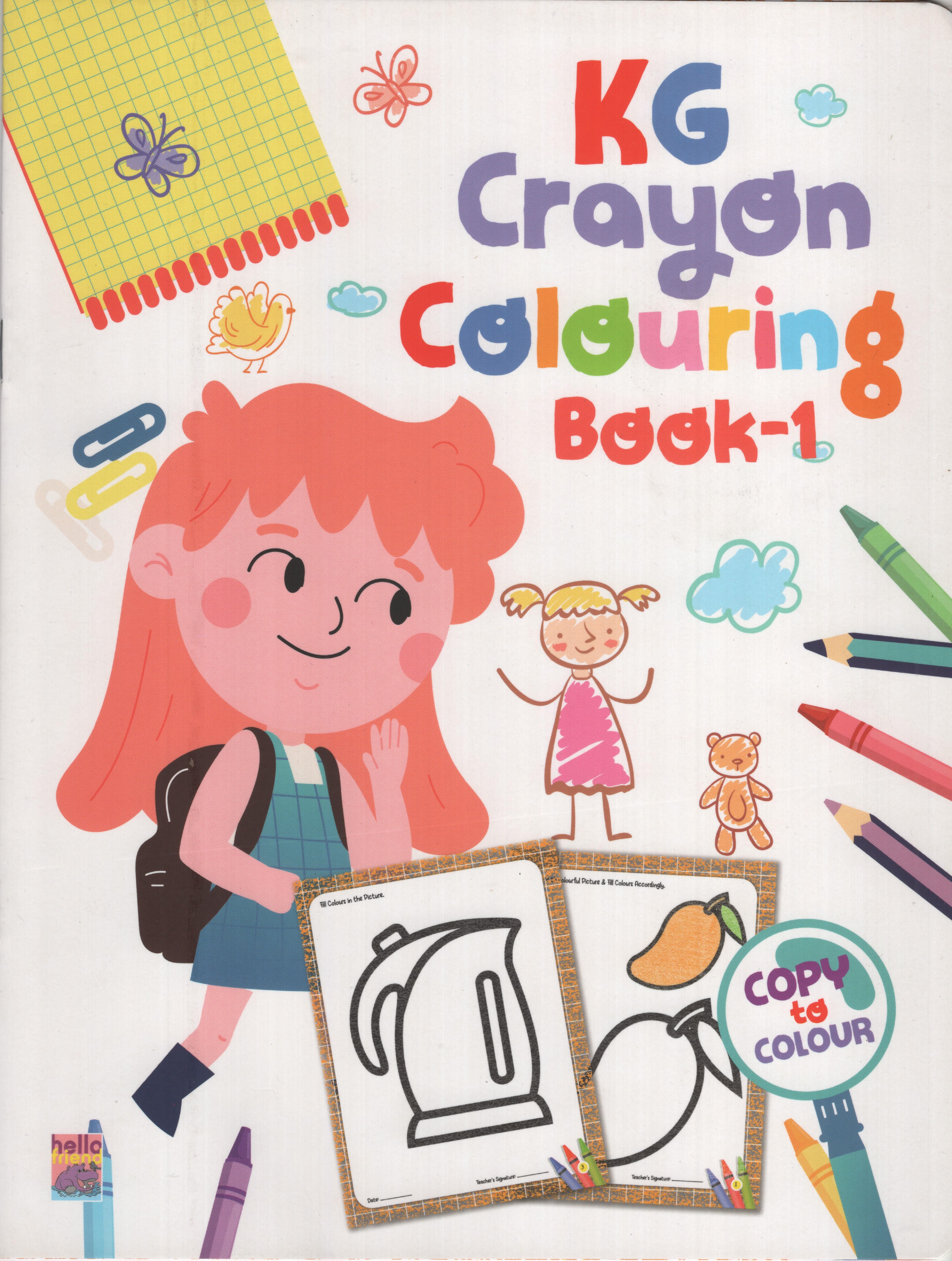 KG Crayon Colouring Book-1
