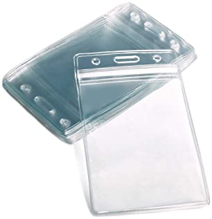 ID Card Pocket Clear