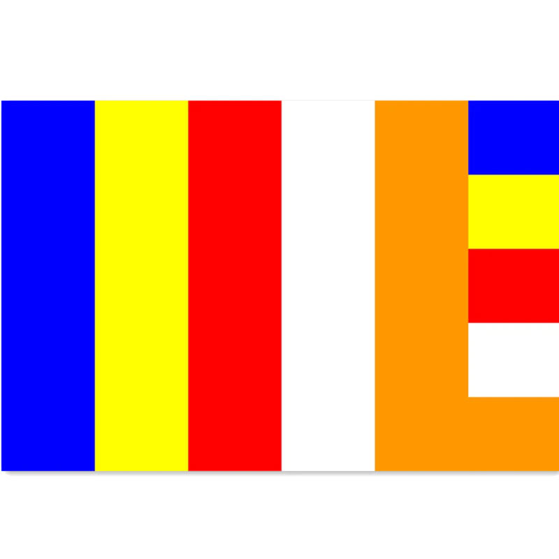 Buddhist Flag (M)