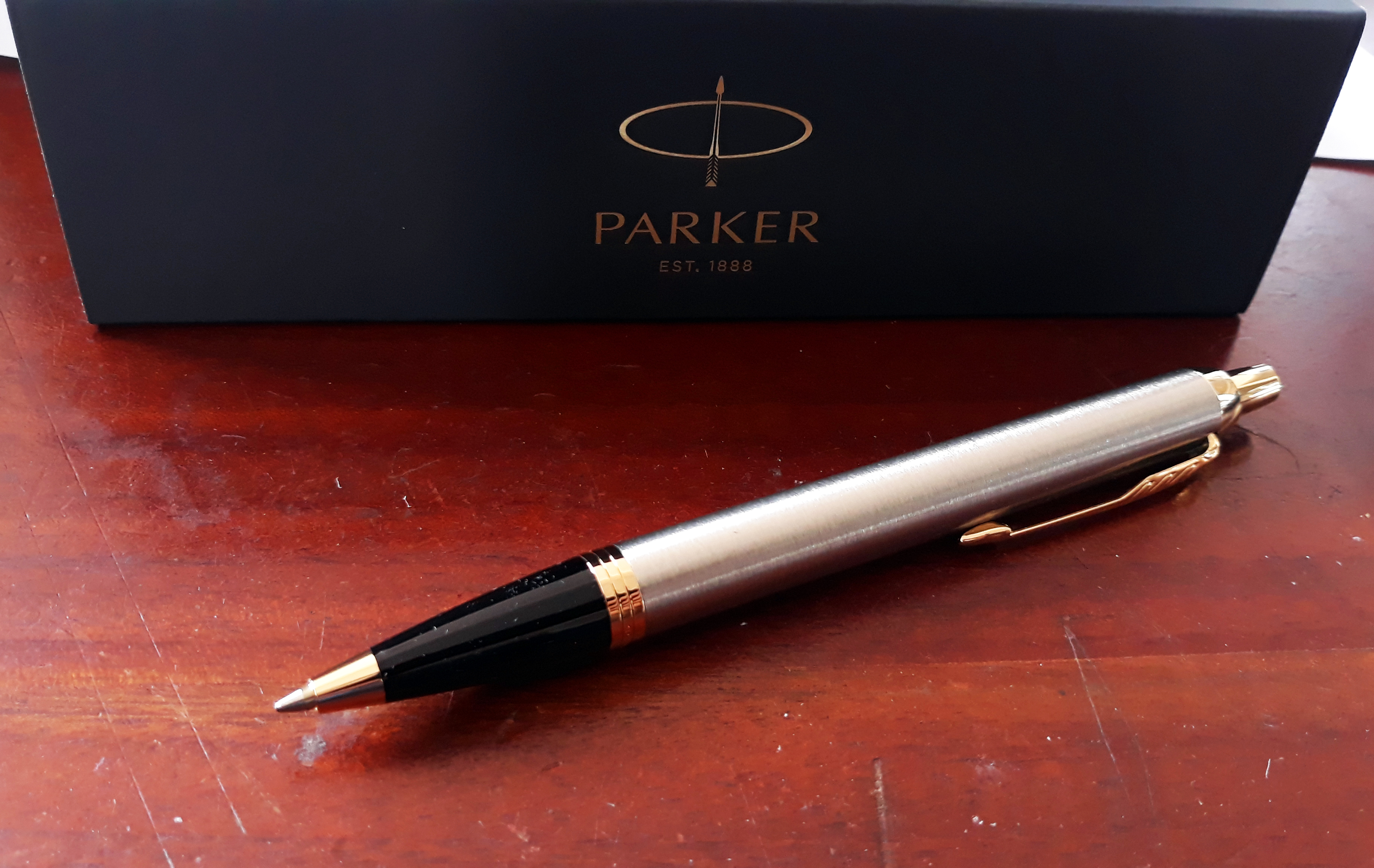 Parker IM Brush Metal GT BP 