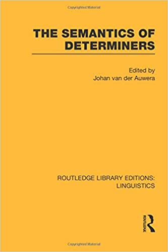 The Semantics of Determiners