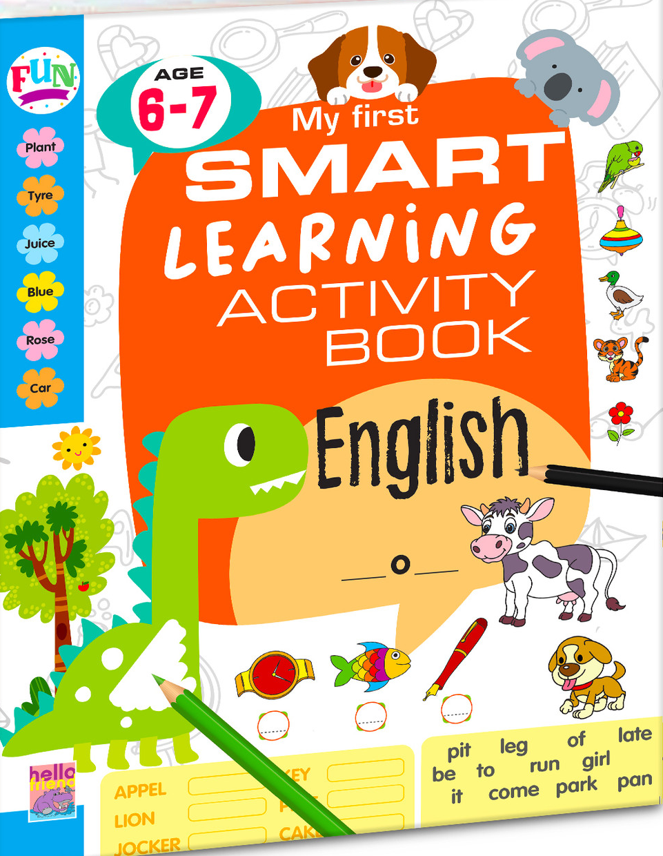 My First Smart Learning Activity Book English - Age 6-7