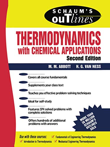 Schaums Outline of Thermodynamics With Chemical Applications