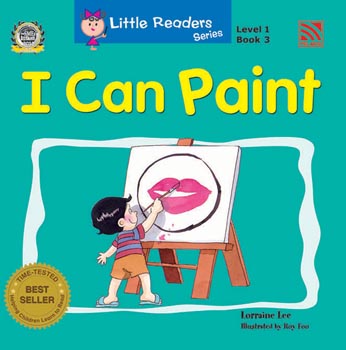 Little Readers Series Lavel 1 - Book 3 I Can Paint