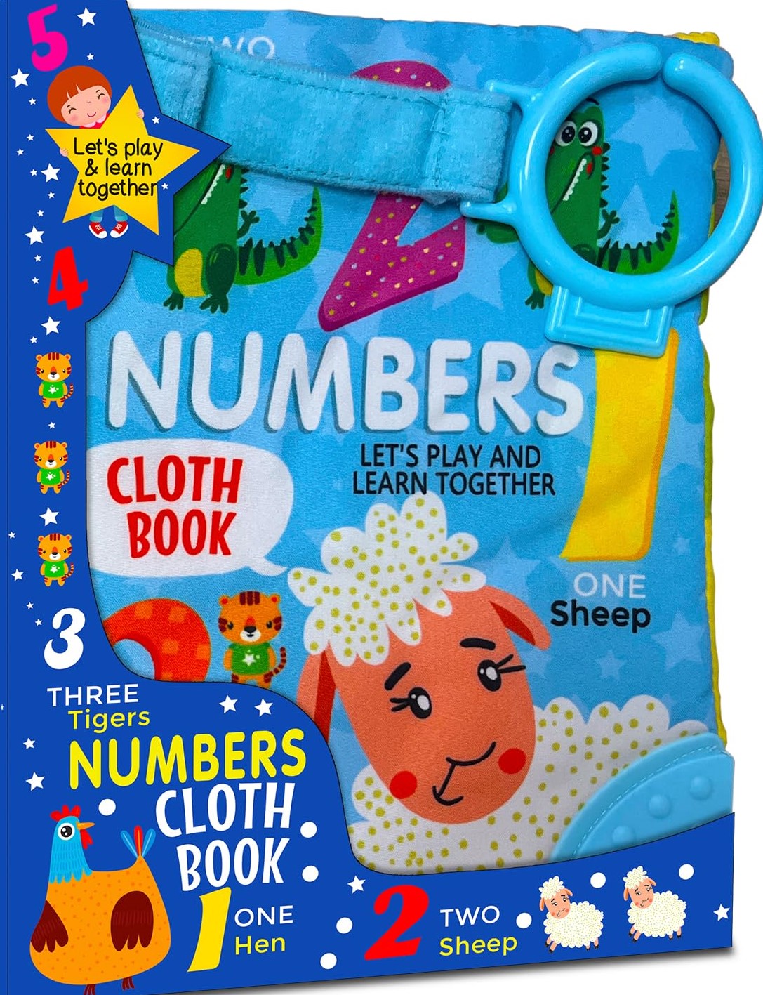 Hello Friend Numbers Cloth Book