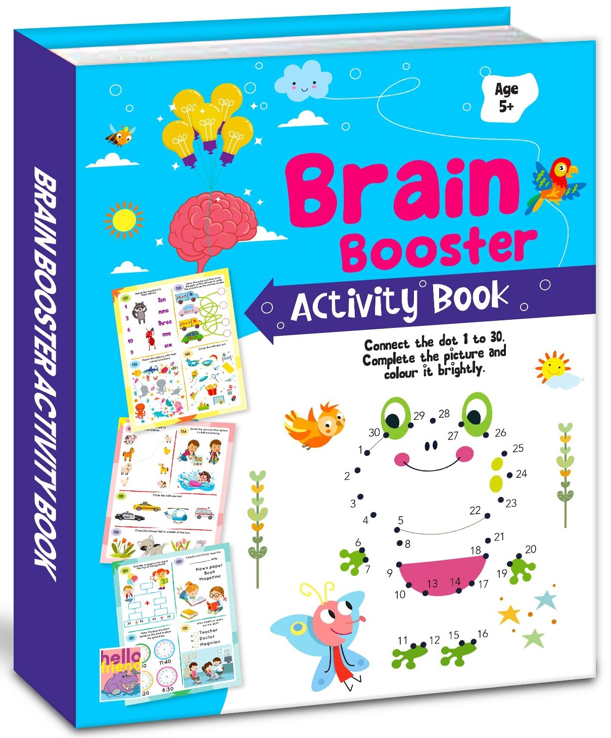 Brain Booster Activity Book age 3+
