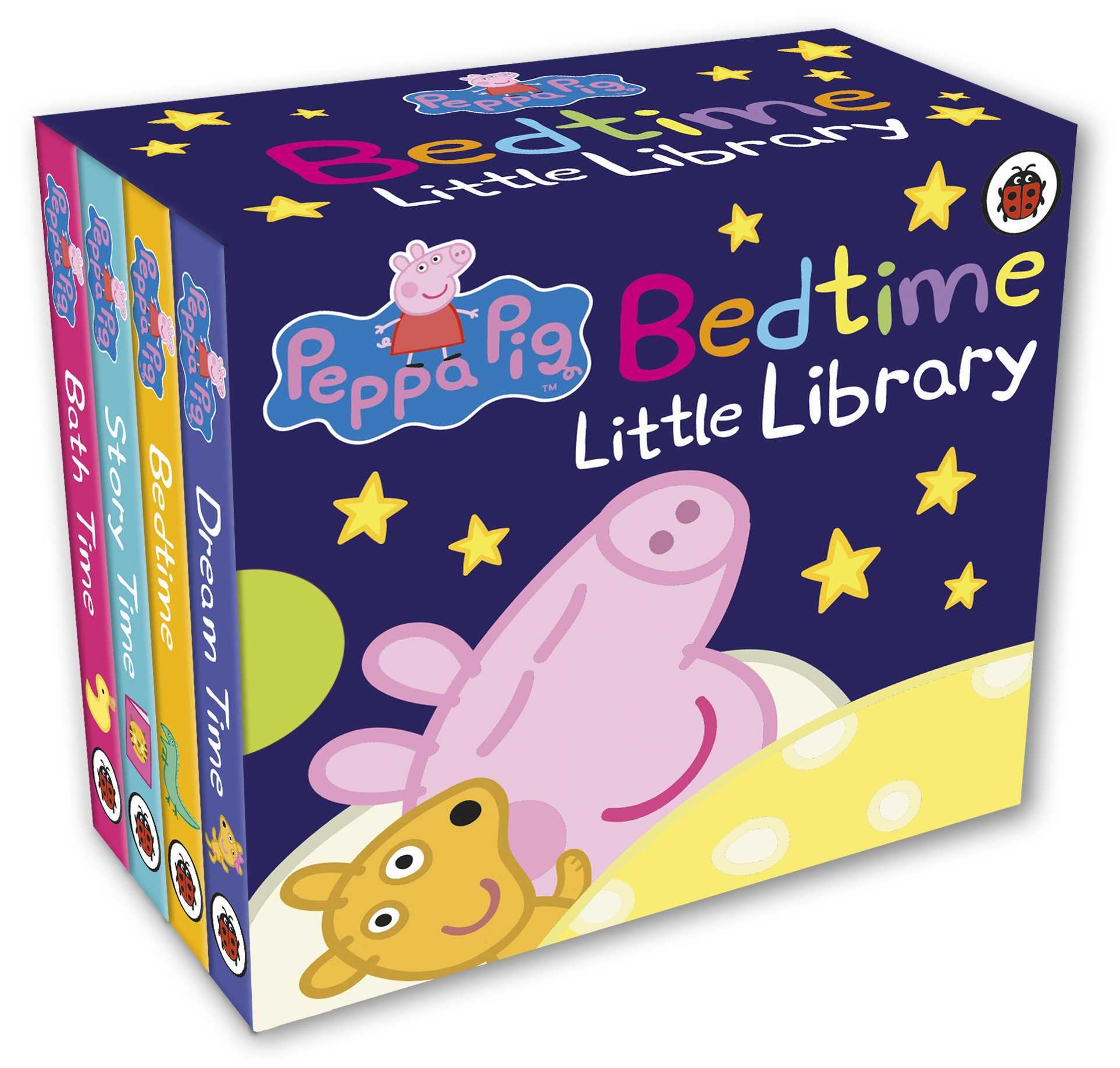 Peppa Pig Bedtime Little Library ( 4 Board Book Set )