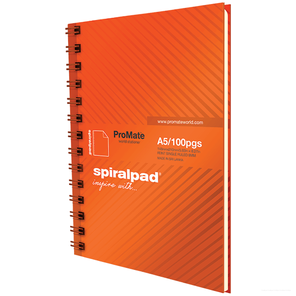 Promate Spiralpad A5/100 ( Hardcover )