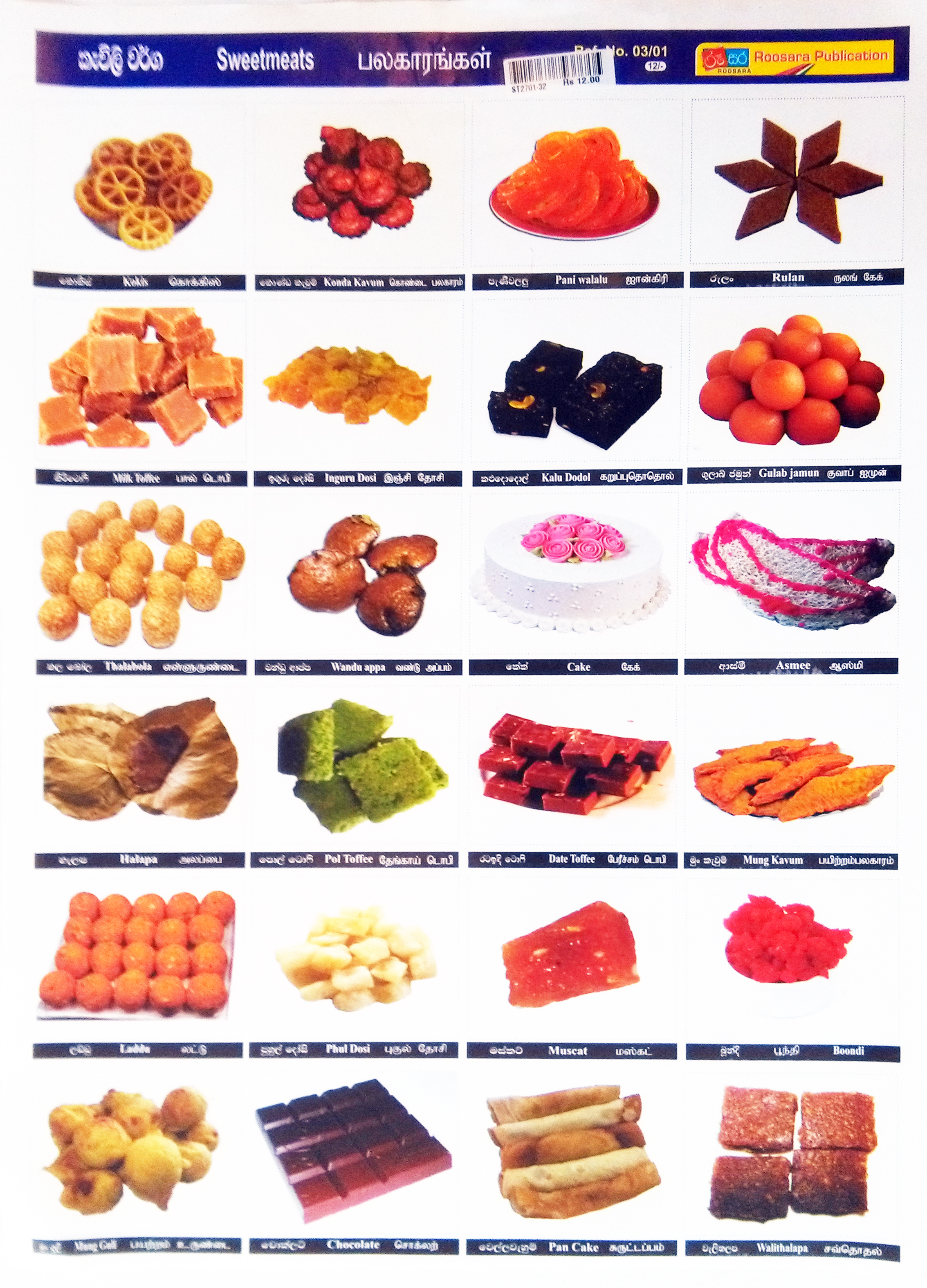 Scrap Sheet Kavili Warga