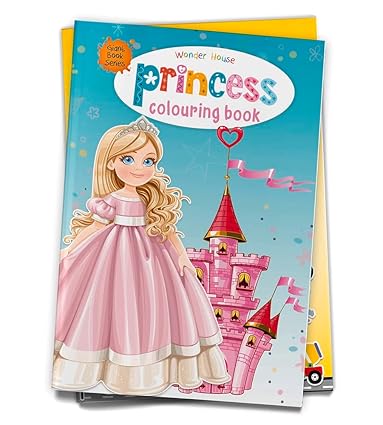 Princess Colouring Book : Giant Book Series