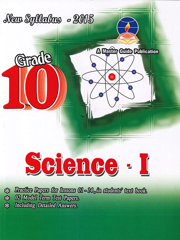 Master Guide Grade 10 Science - I (New Syllabus 2015)