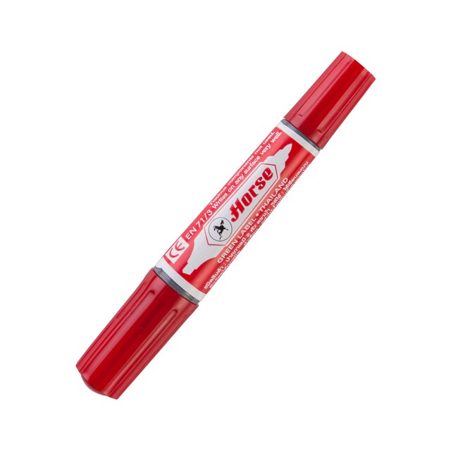 Horse Permanent Marker XYLENE free Red