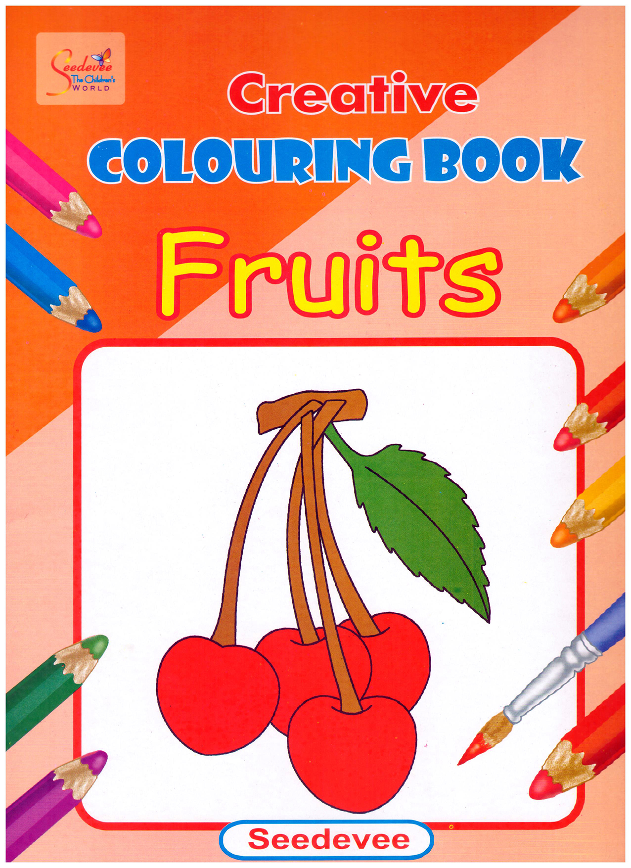 Creative Colouring Book Fruits