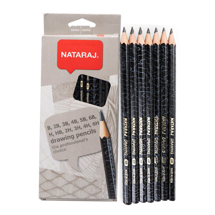 Nataraj Drawing 6B Pencil