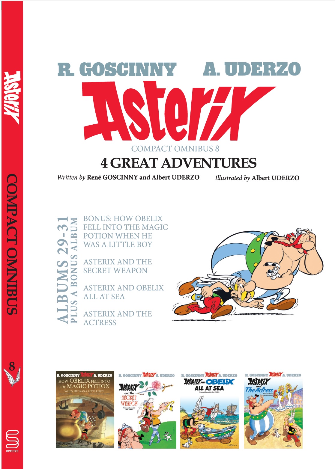 Asterix Compact Omnibus 8 4Great Adventures 29 - 31 (H/B)