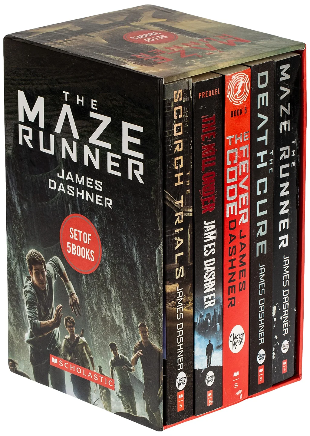 Maze Runner Box Set of 5 Books